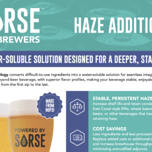 brewers emulsion haze addition product