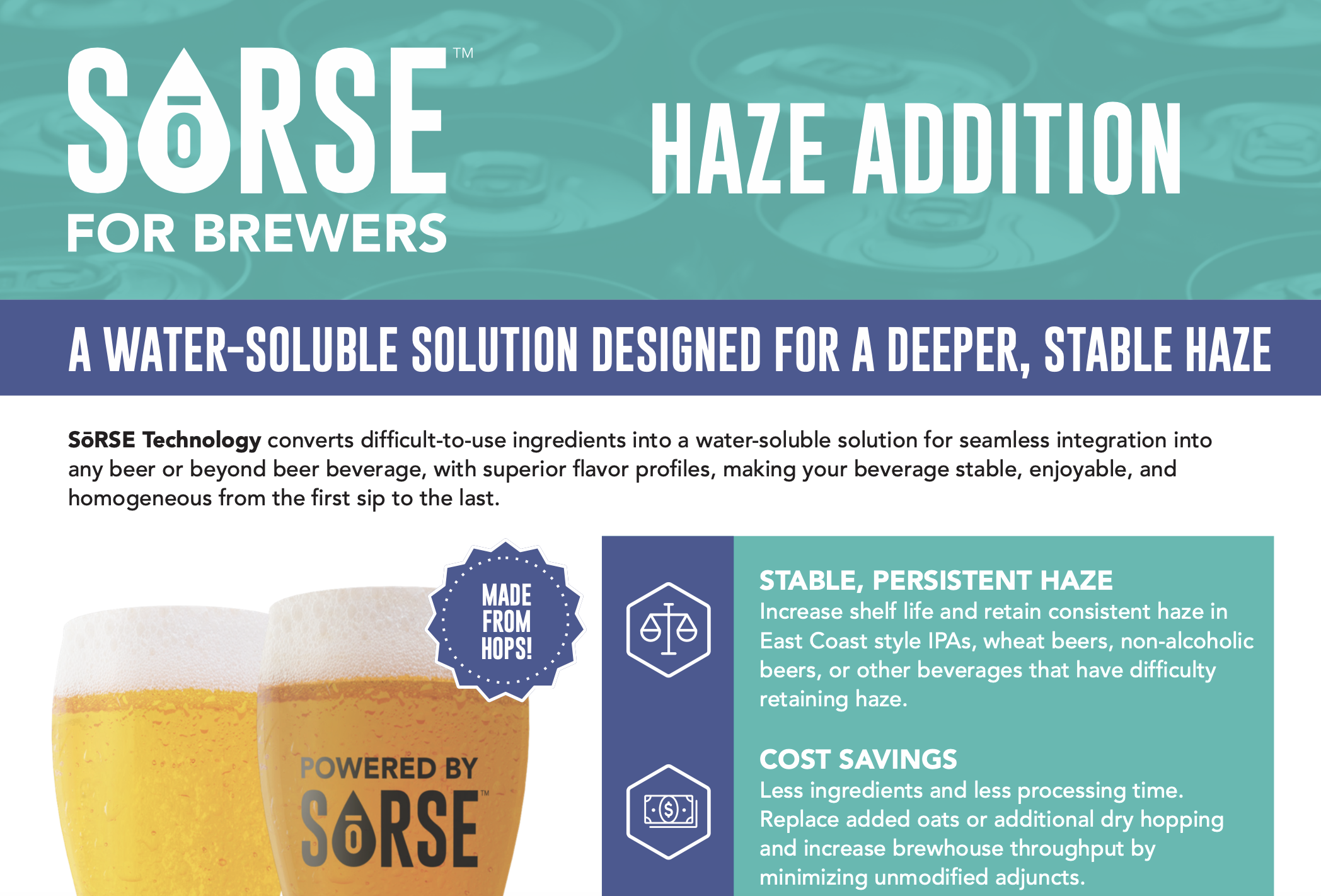 SōRSE Brewery – Haze Addition