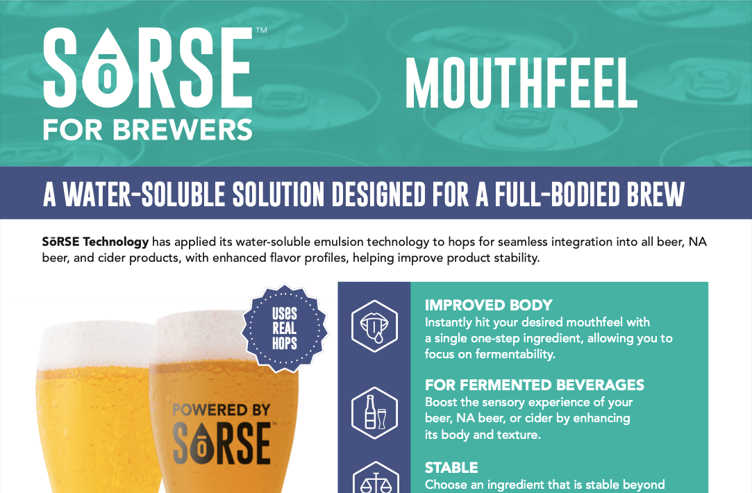 SōRSE Brewery – Mouthfeel