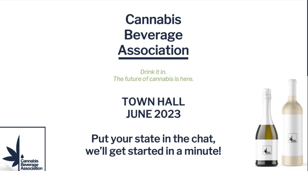 Cannabis Beverage Association Town Hall Jan 2023 SōRSE Technology