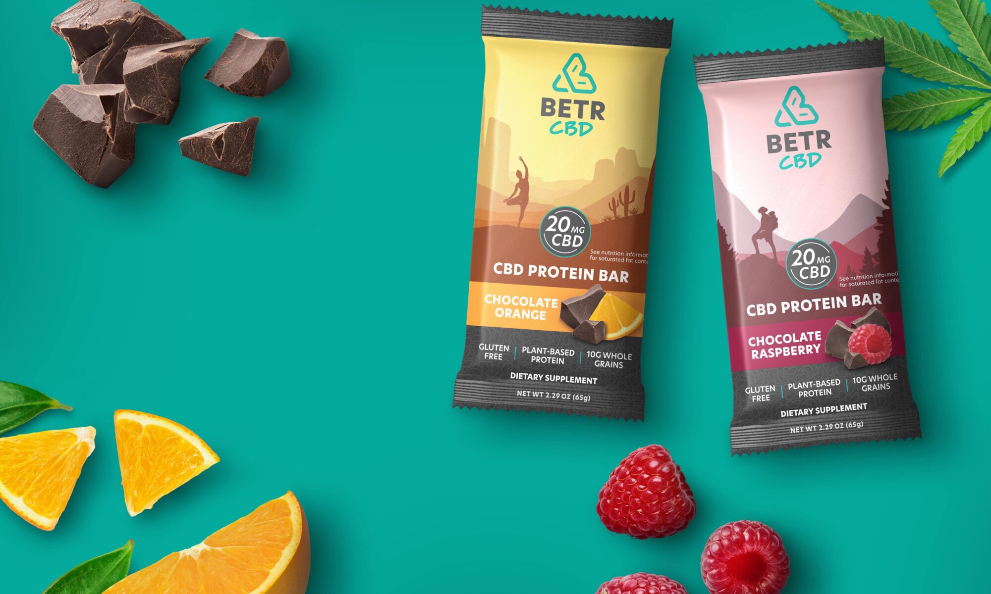 betr cbd protien bars